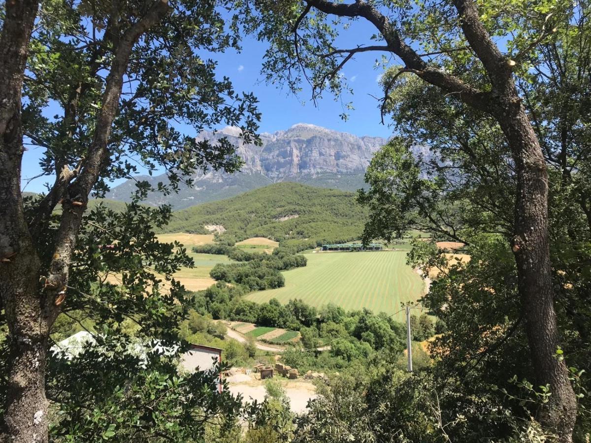 Preciosas Vistas A La Montana, Luminoso Y Acogedor Leilighet El Pueyo de Araguás Eksteriør bilde